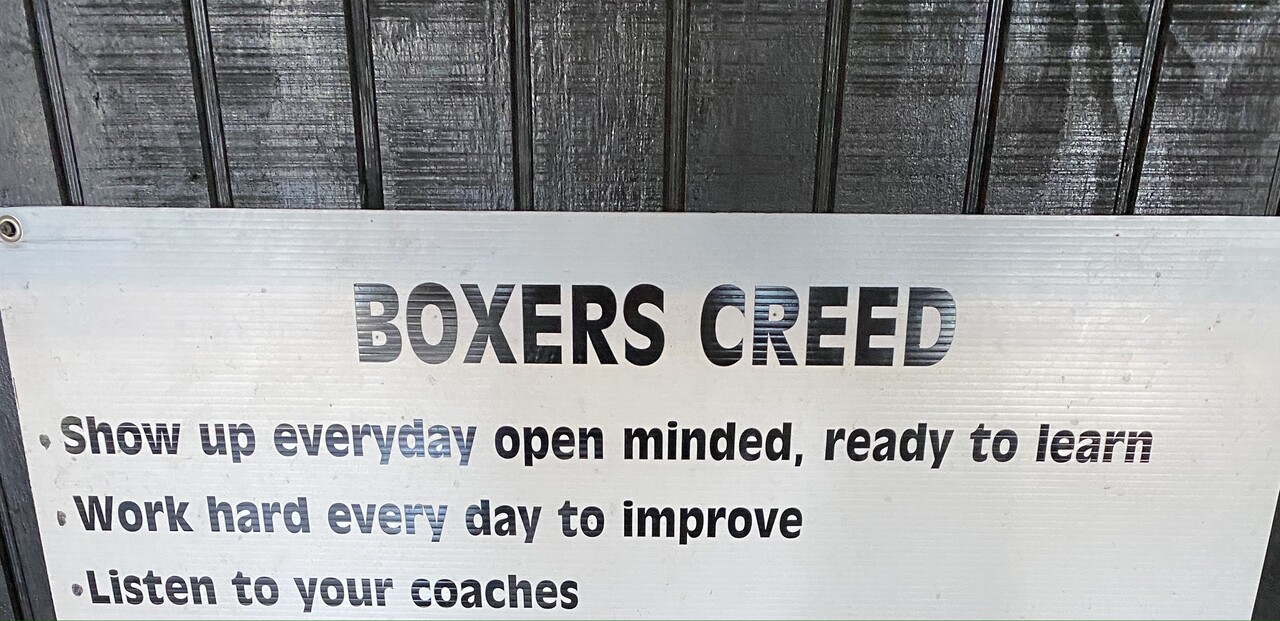 Boxers Creed