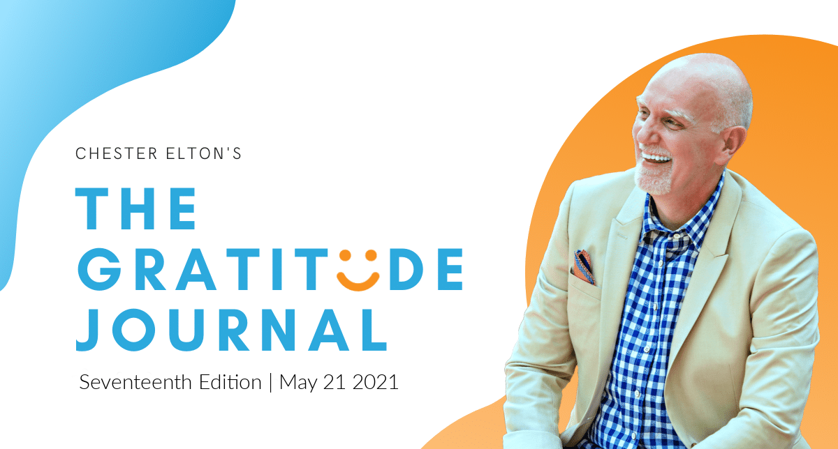 Gratitude Journal, by Chester Elton